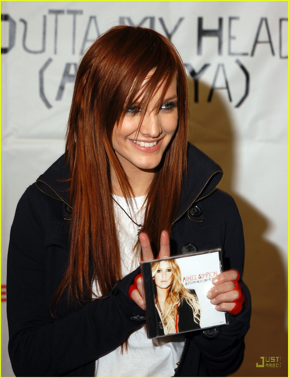 Ashlee Simpson Ginger