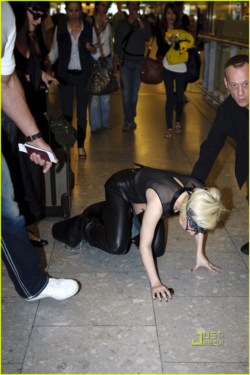 Lady Falling Down