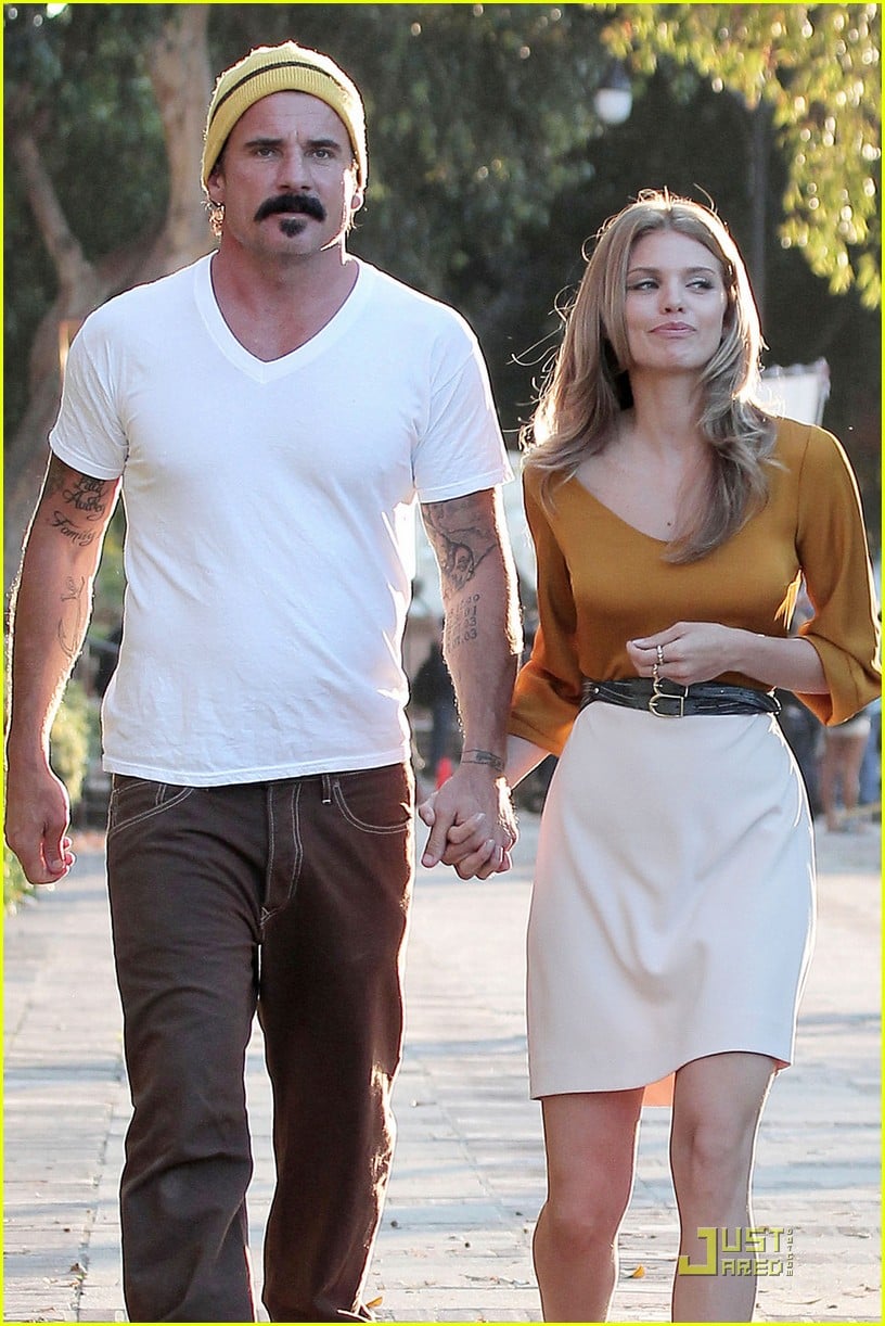 Dominic Purcell couple