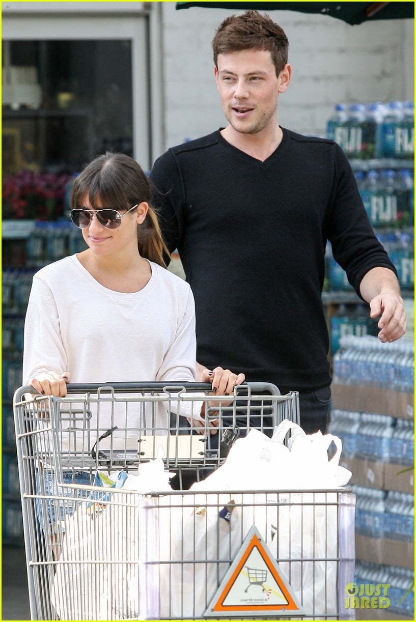 Lea+michele+and+cory+monteith+married