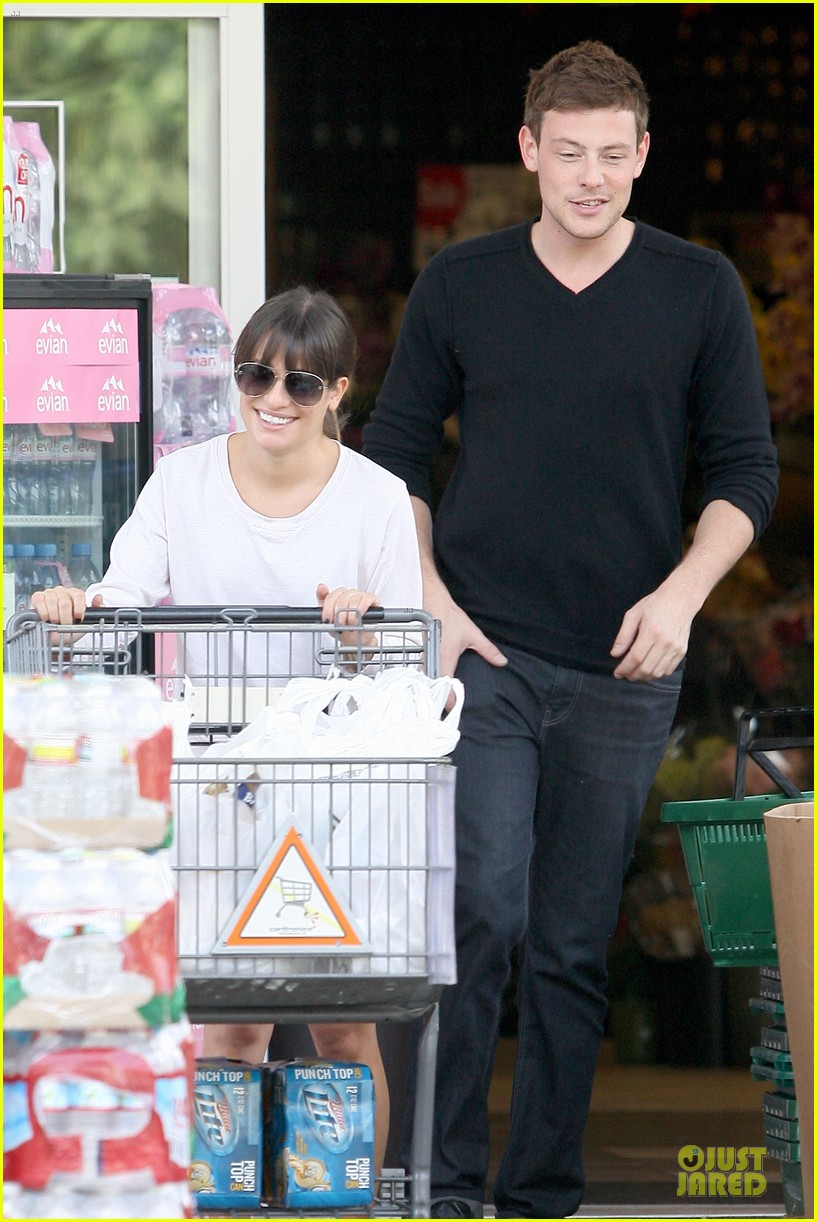 Lea+michele+and+cory+monteith