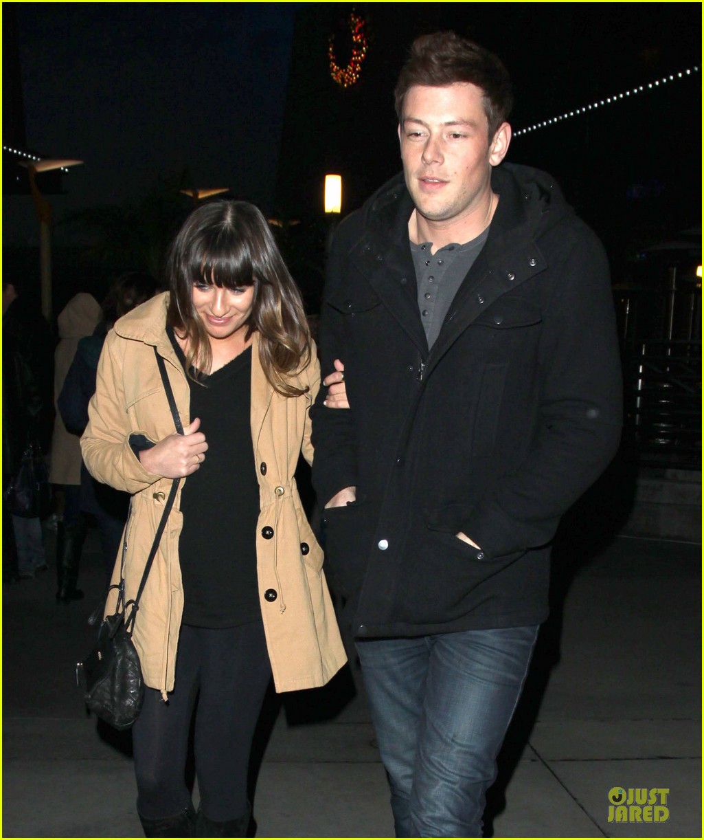 Lea+michele+and+cory+monteith