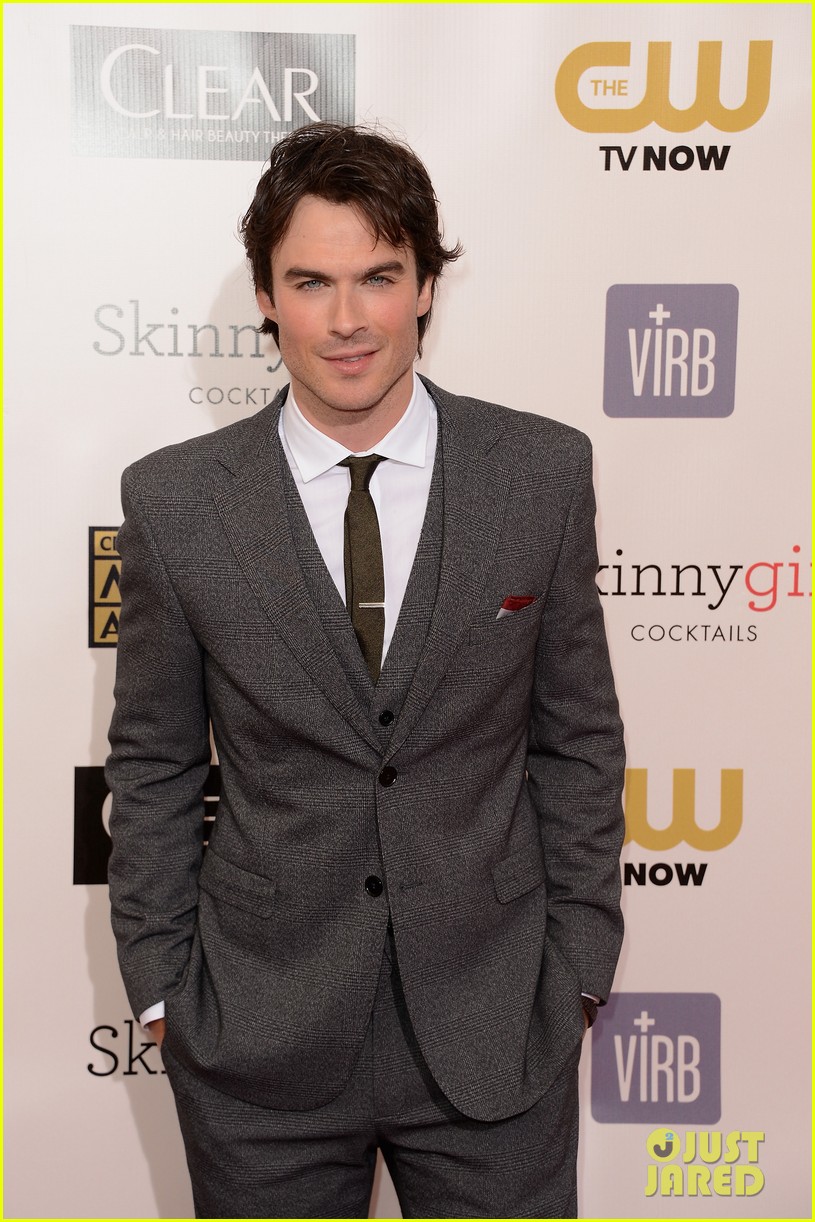ian somerhalder nina dobrev critics choice awards 2013 12