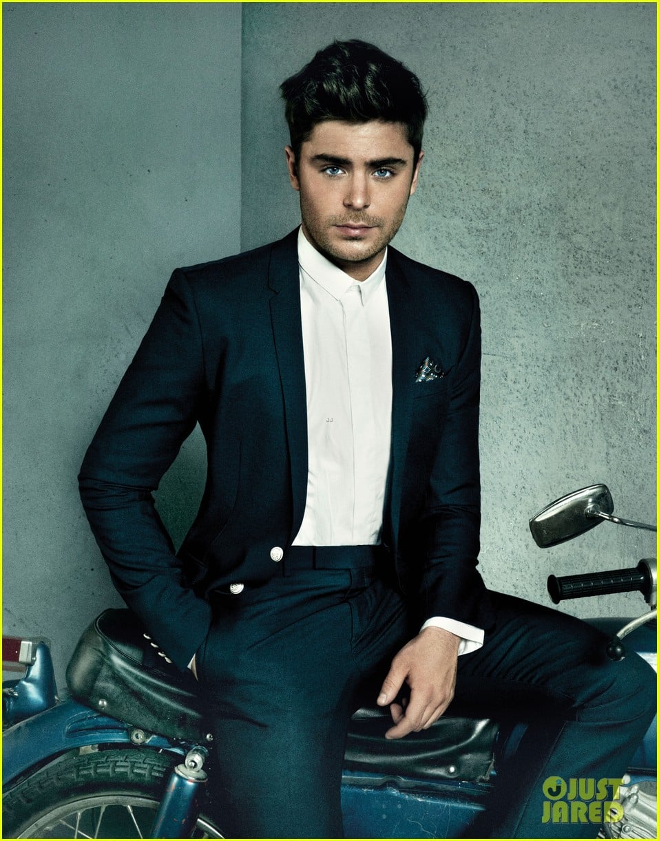 Zac Efron Flaunt magazine s Men s Spring Fashion 2013 issue