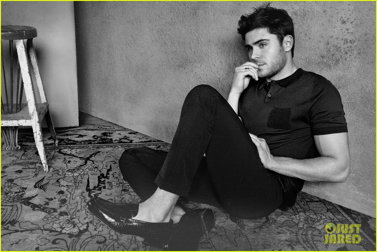 Zac Efron Flaunt magazine s Men s Spring Fashion 2013 issue
