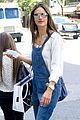 alessandra ambrosio makes a stop at a cvs on her way to 