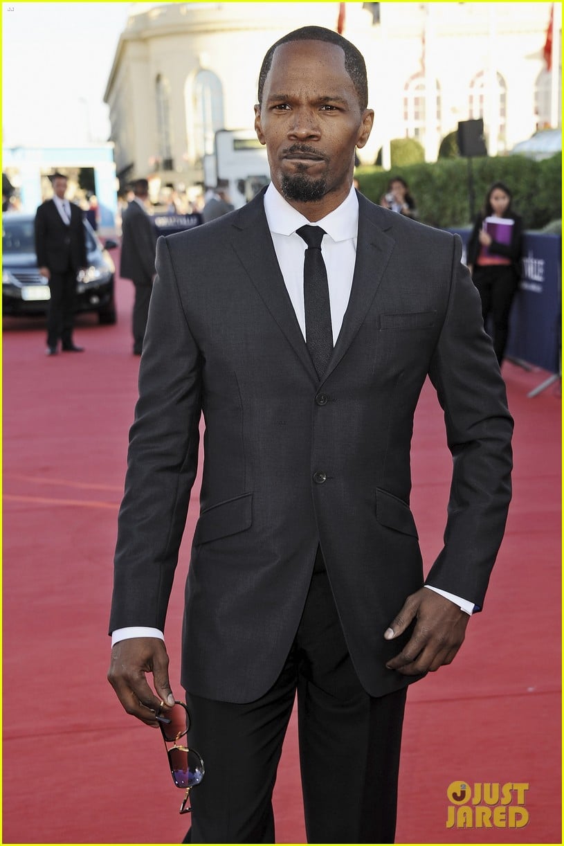Jamie Foxx at Deauville Film Premiere/Photocall Lipstick Alley