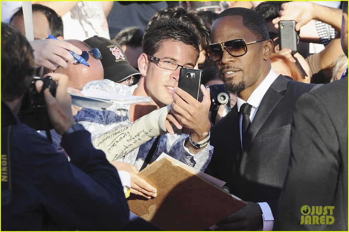Jamie Foxx at Deauville Film Premiere/Photocall Lipstick Alley
