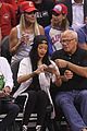 rihanna melissa forde cheer on clippers 07