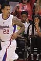 rihanna melissa forde cheer on clippers 08