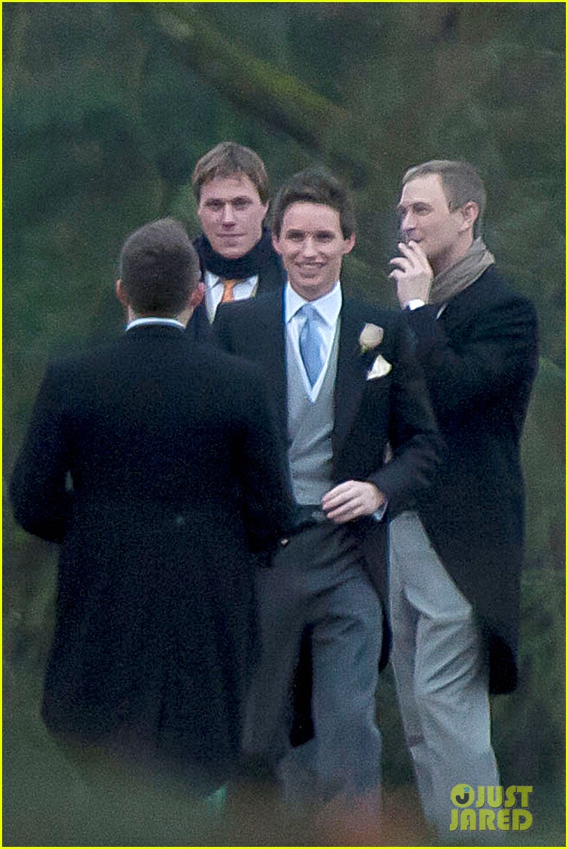 Here Is Eddie Redmayne All Dressed Up on His Wedding Day