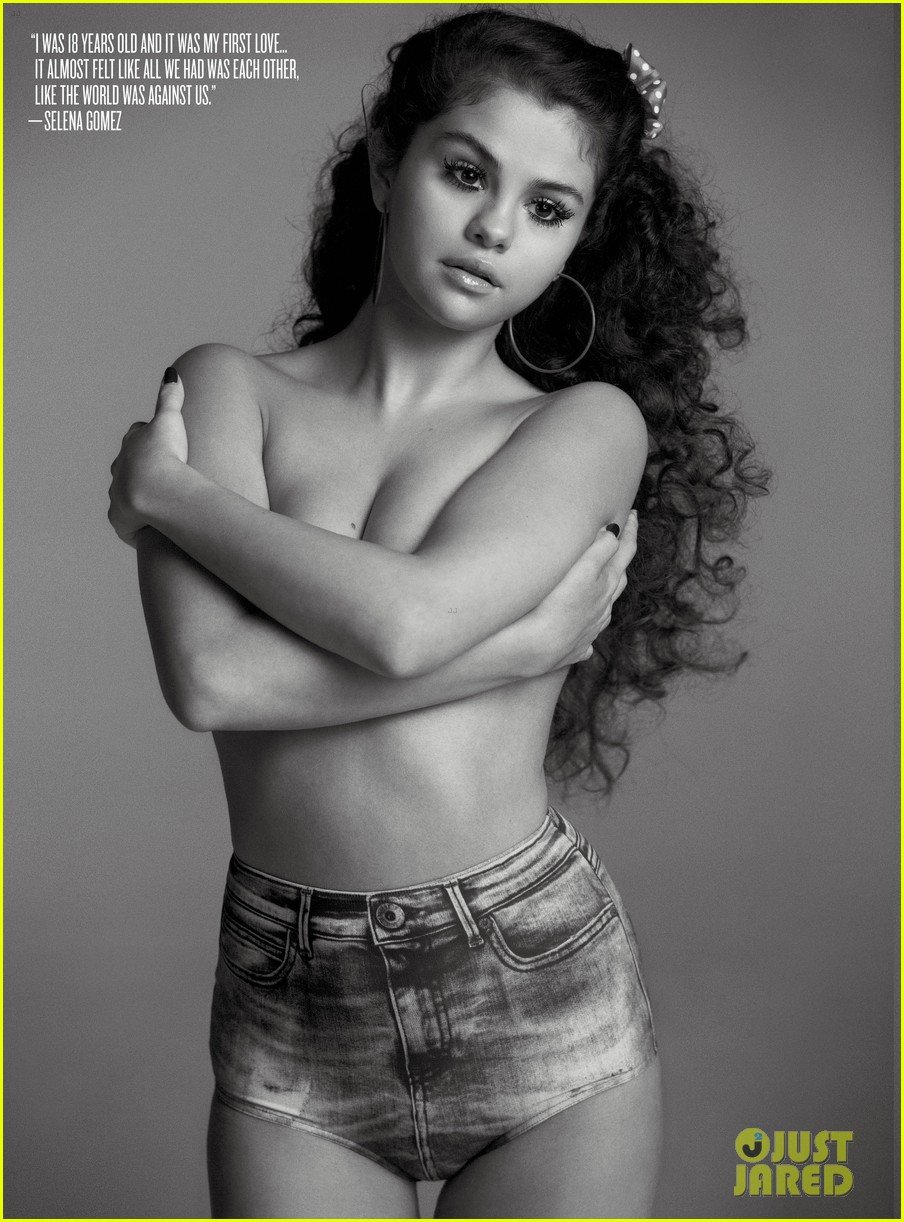 Selena Gomez Goes Topless, Describes First Love for V 