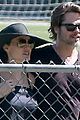 angelina jolie brad pitt share a kiss shilohs soccer game 04