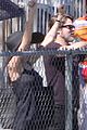 angelina jolie brad pitt share a kiss shilohs soccer game 05