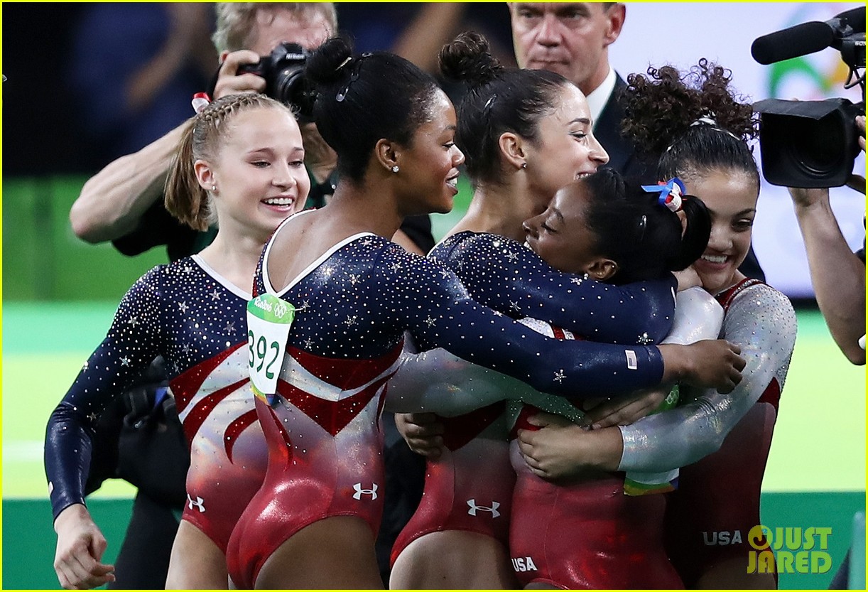 USA Women's Gymnastics Team Wins Gold Medal at Rio Olympics 2016