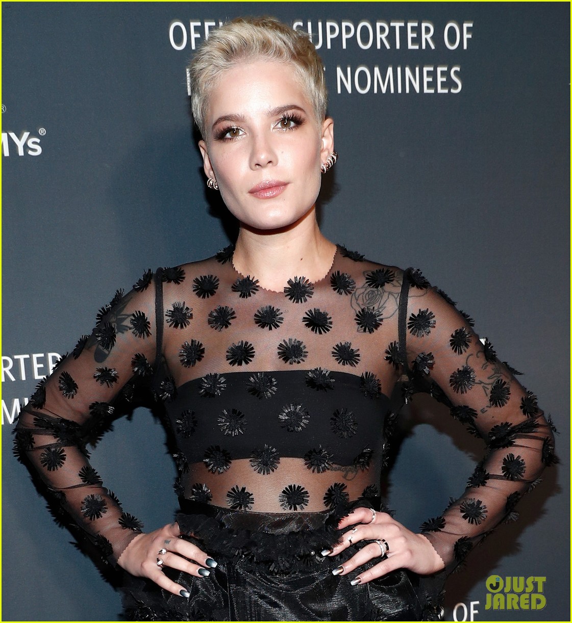 Halsey Suffered A Nip Slip At Delta S Pre Grammy Event Photo 3856786 2017 Grammys Weekend Daya Elle King Gabby Douglas Halsey Kirstin Maldonado Serayah Serinda Swan Pictures Just Jared