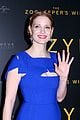 Jessica Chastain Visits Zoo in Warsaw During 'Zookeeper's Wife' Press