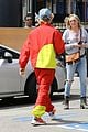 justin bieber red jacket pants 20