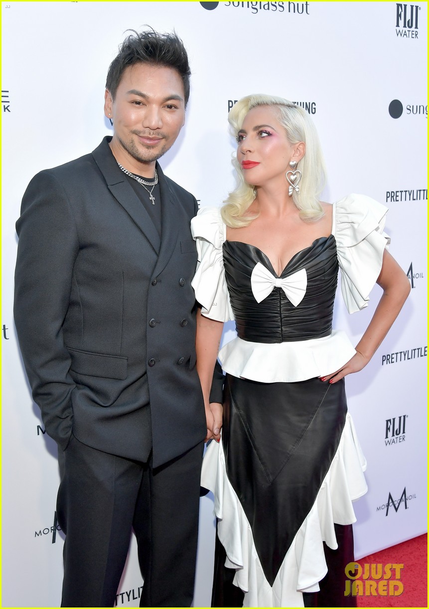 Lady Gaga Honors Hairstylist Frederic Aspiras At Daily Front Row