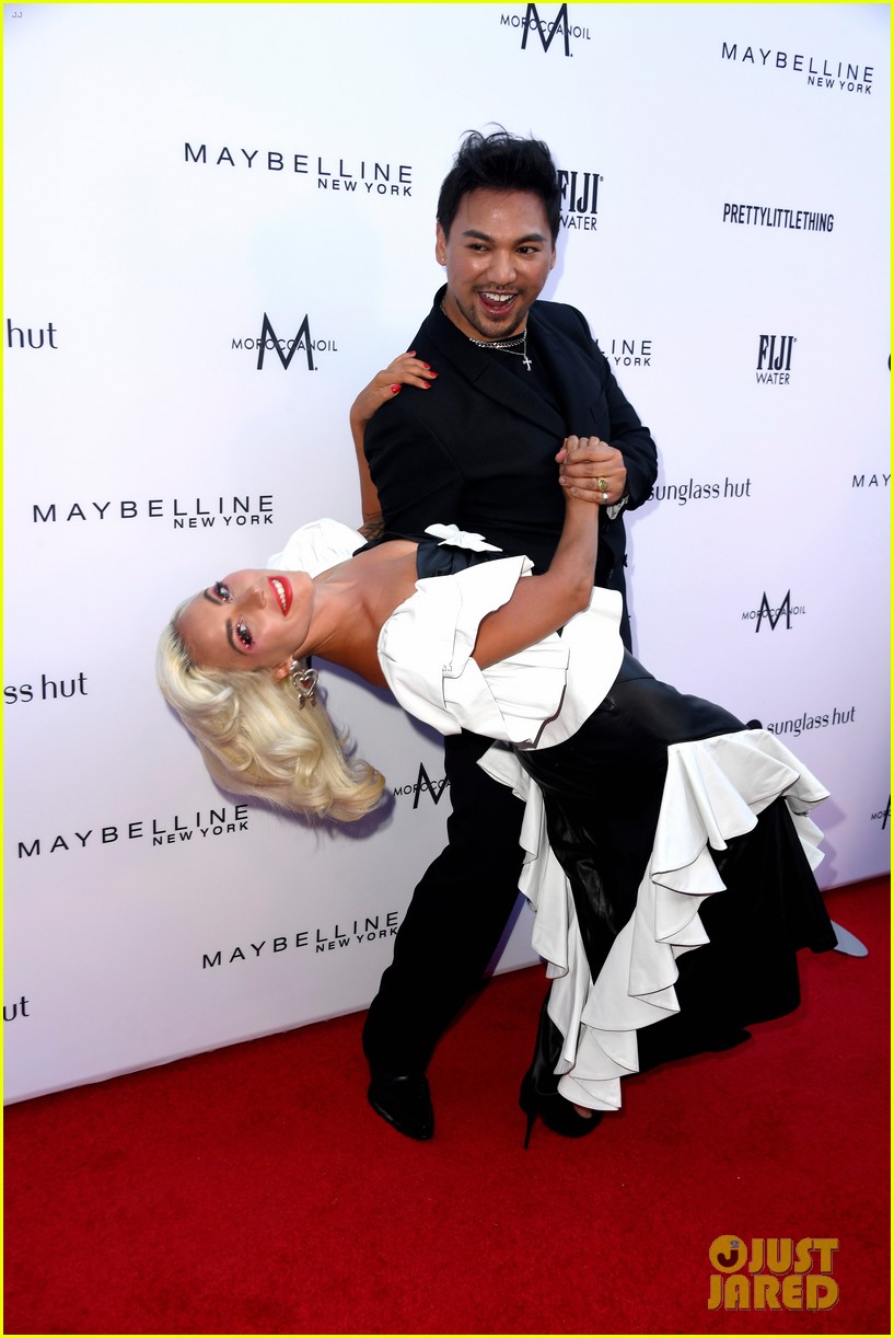 Lady Gaga Honors Hairstylist Frederic Aspiras At Daily Front Row