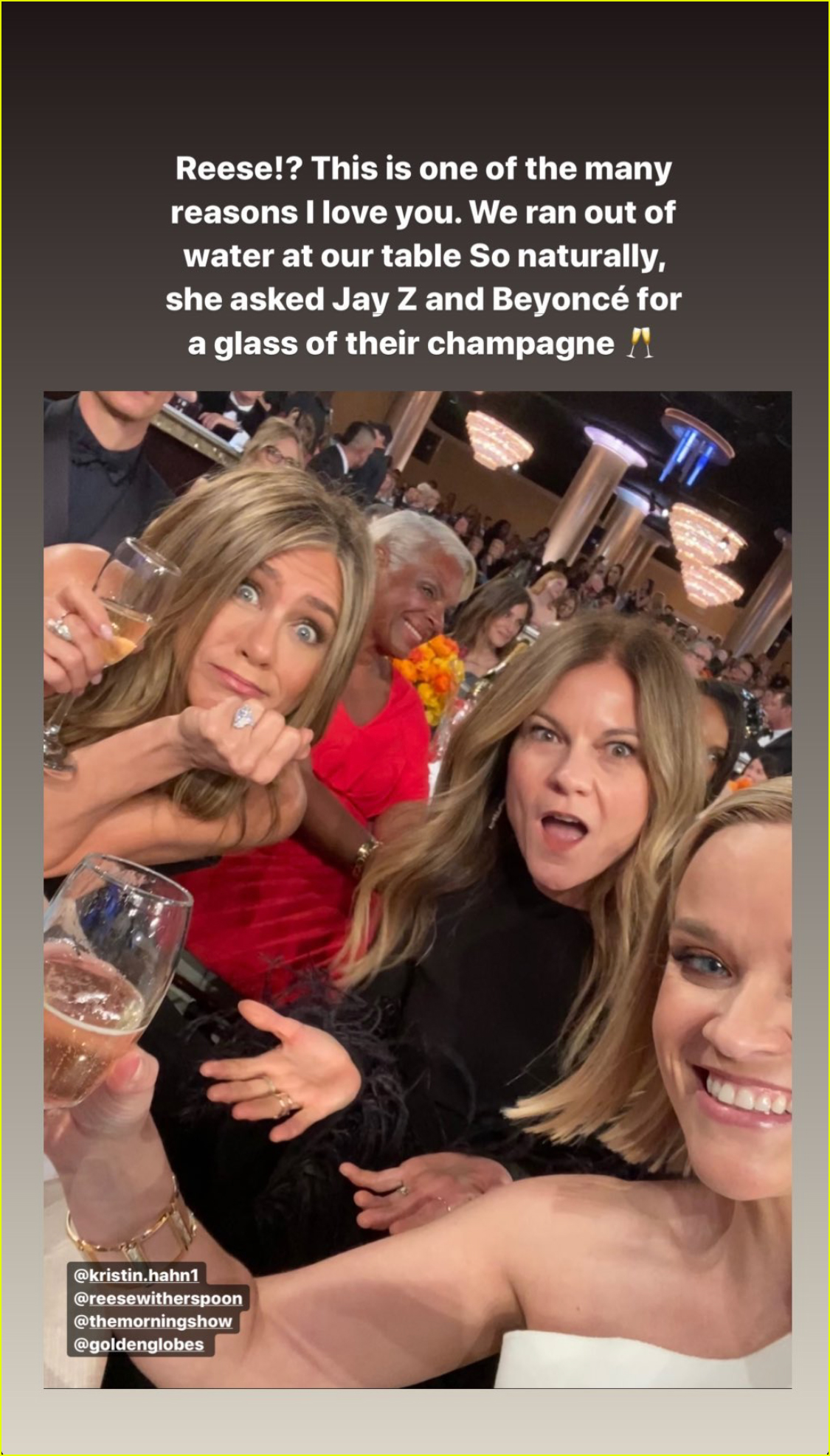 Reese Witherspoon Asked Jay Z Beyonce For Their Personal