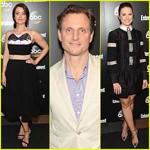 Bellamy Young & Tony Goldwyn Bring 'Scandal' to ABC Upfront Party!