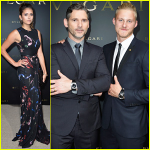 Nina Dobrev & Eric Bana Help Welcome Alexander Ludwig As Bulgari Brand Ambassador