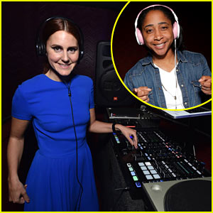 The British Bardot Spins Dance Tunes For Just Jared's Homecoming Party