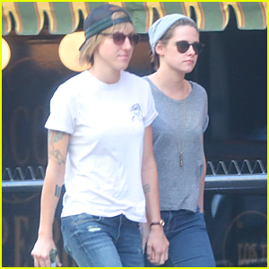 Kristen Stewart &amp; Alicia Cargile Hold Hands in Downtown Los Angeles