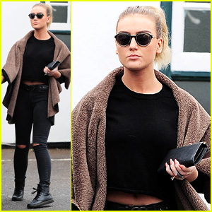 Perrie Edwards is Back in London After Trip With Zayn Malik