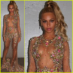 Beyonce Goes Sheer in Racy Met Gala 2015 Look!