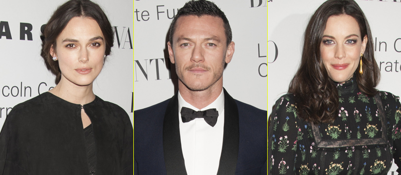 Keira Knightley, Luke Evans & Liv Tyler Celebrate Valentino!