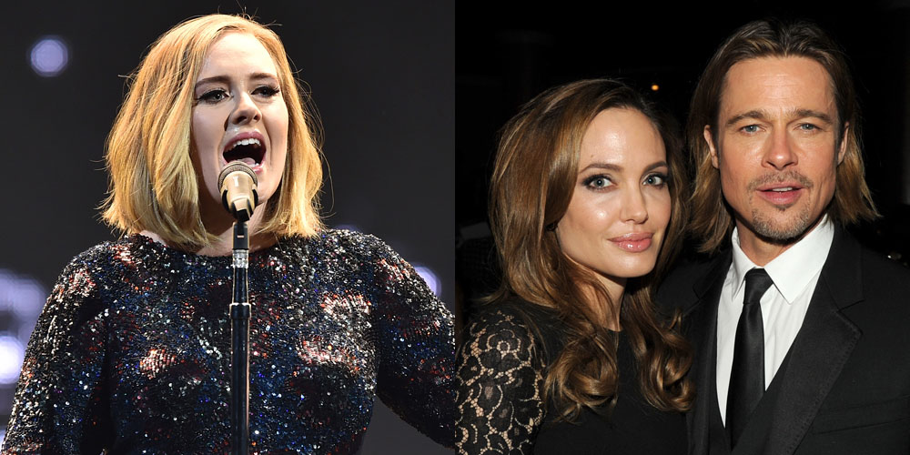 Adele Dedicates Concert to Brad Pitt & Angelina Jolie After Divorce News: 'It's the End of an Era'