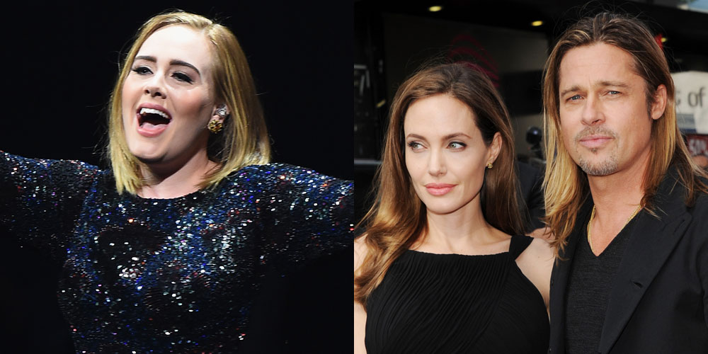 Adele Actually Doesn't Care About Brangelina's Split (Video)