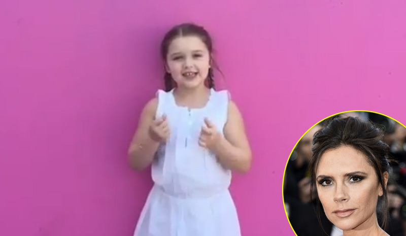 Harper Beckham, 5, Sings Happy Birthday to Mom Victoria in Adorable Video - Watch Now!