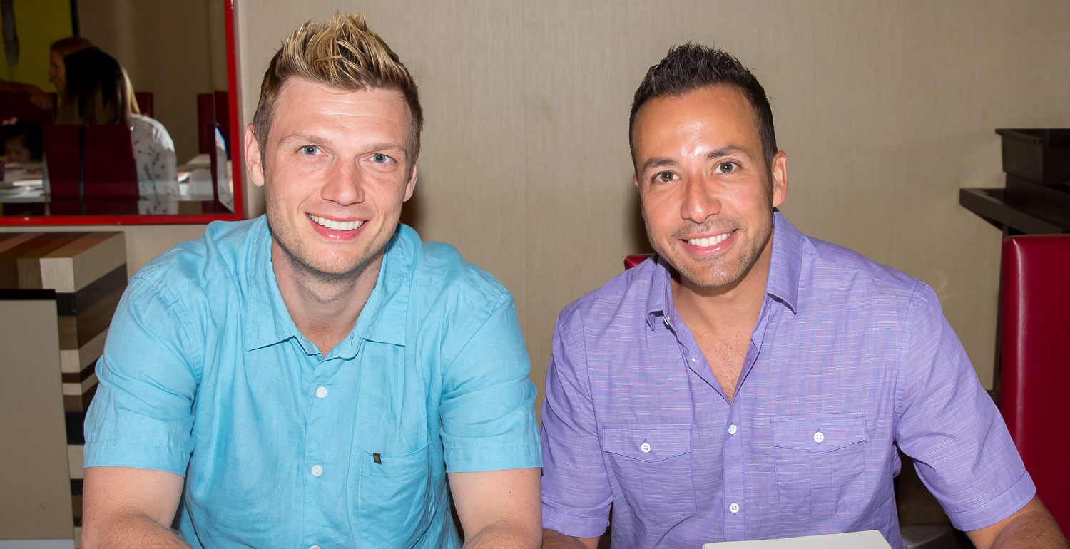Nick Carter & Howie Dorough Celebrated Easter Together!