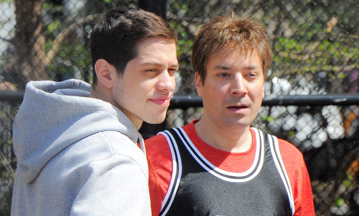 Jimmy Fallon Films for 'SNL' Ahead of Saturday's Show!