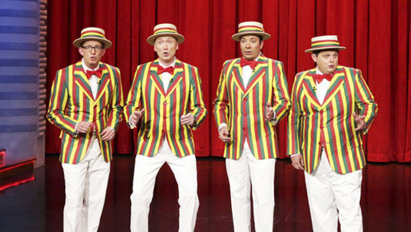 Jimmy Fallon's Ragtime Gals Take on 'Baby Got Back' - Watch Now!