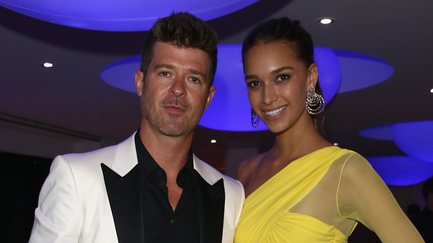 April Love Geary Jokes About 18 Year 'Age Gap' with Boyfriend Robin Thicke