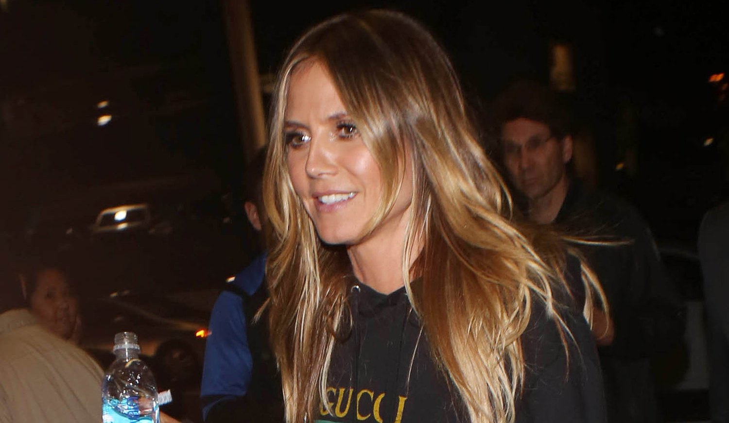 Heidi Klum Arrives for a Flight Out of LAX Airport
