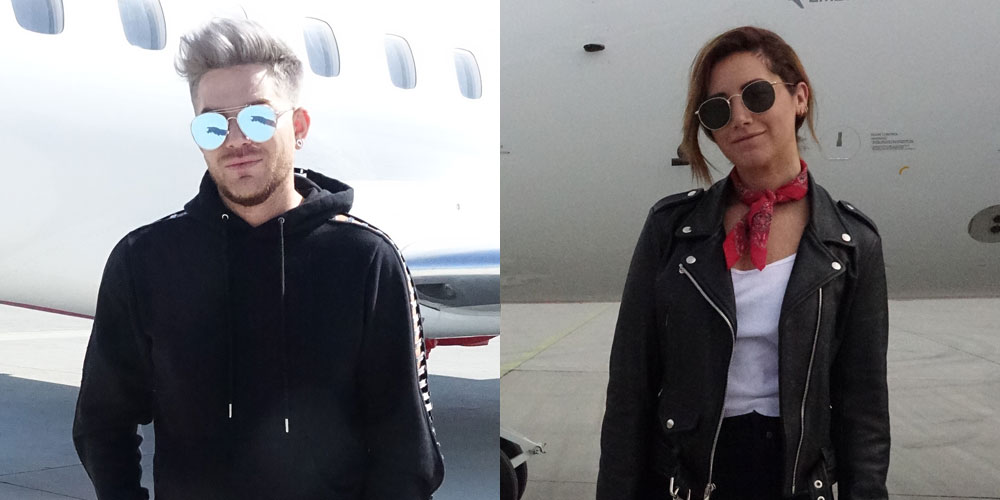 Here's How Adam Lambert & Ashley Tisdale Got to Coachella in 30 Minutes!