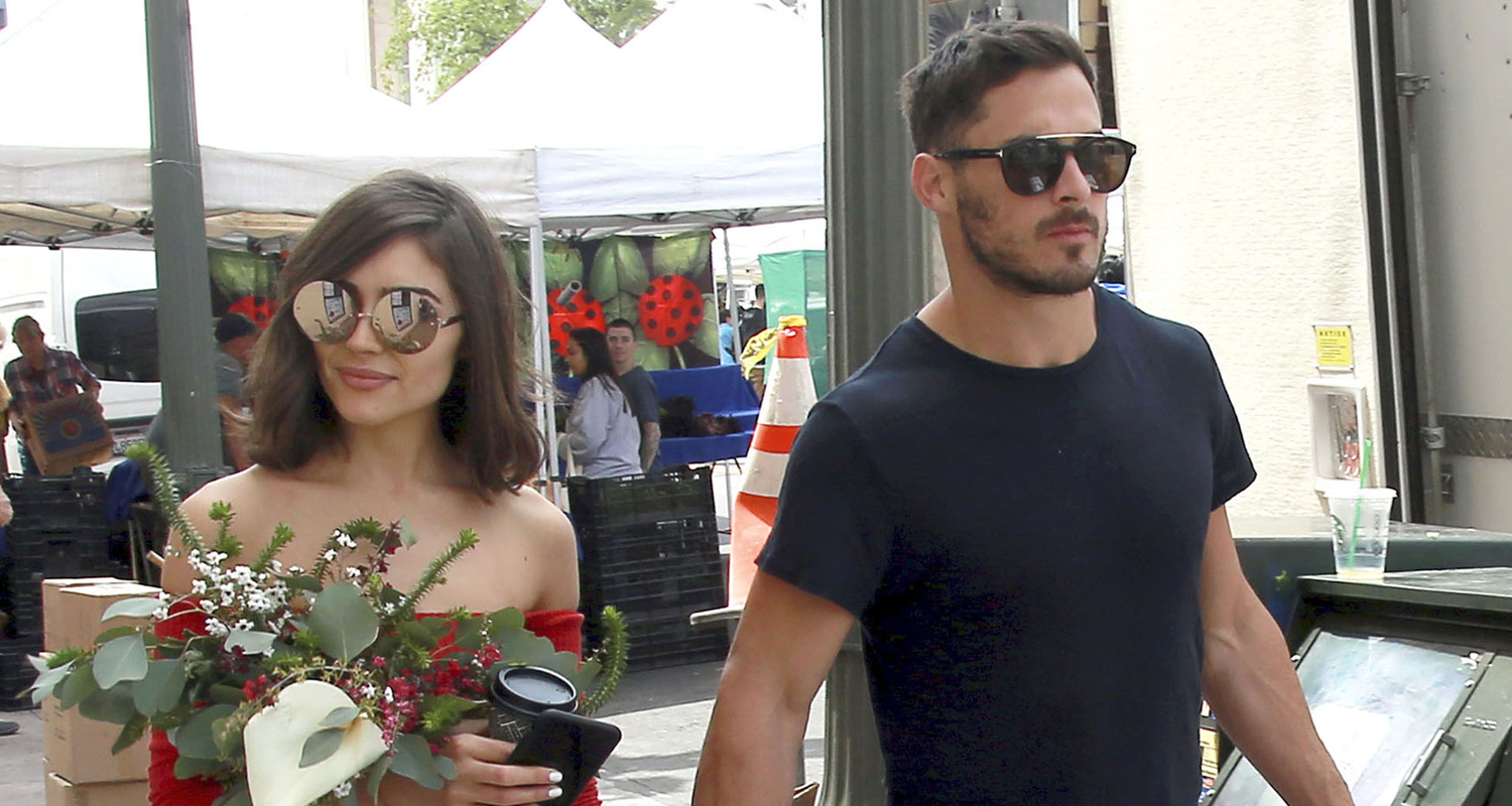 Olivia Culpo & Boyfriend Danny Amendola Couple Up at Farmer's Market