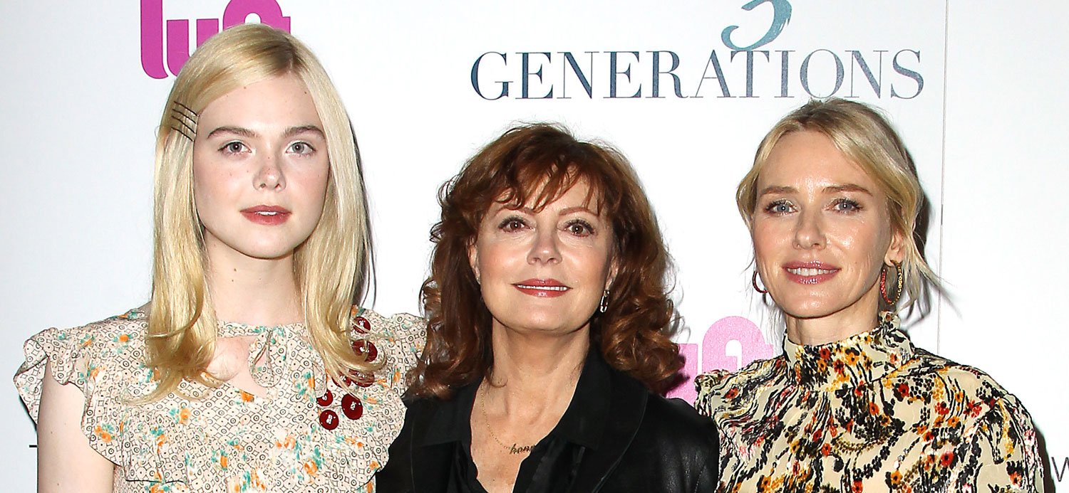 Susan Sarandon Is Surrounded By Co-Stars at '3 Generations' Screening