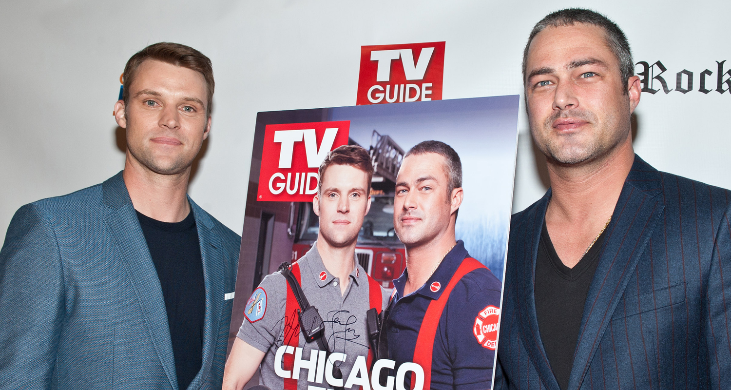 Taylor Kinney & Jesse Spencer Celebrate Their 'TV Guide' Cover