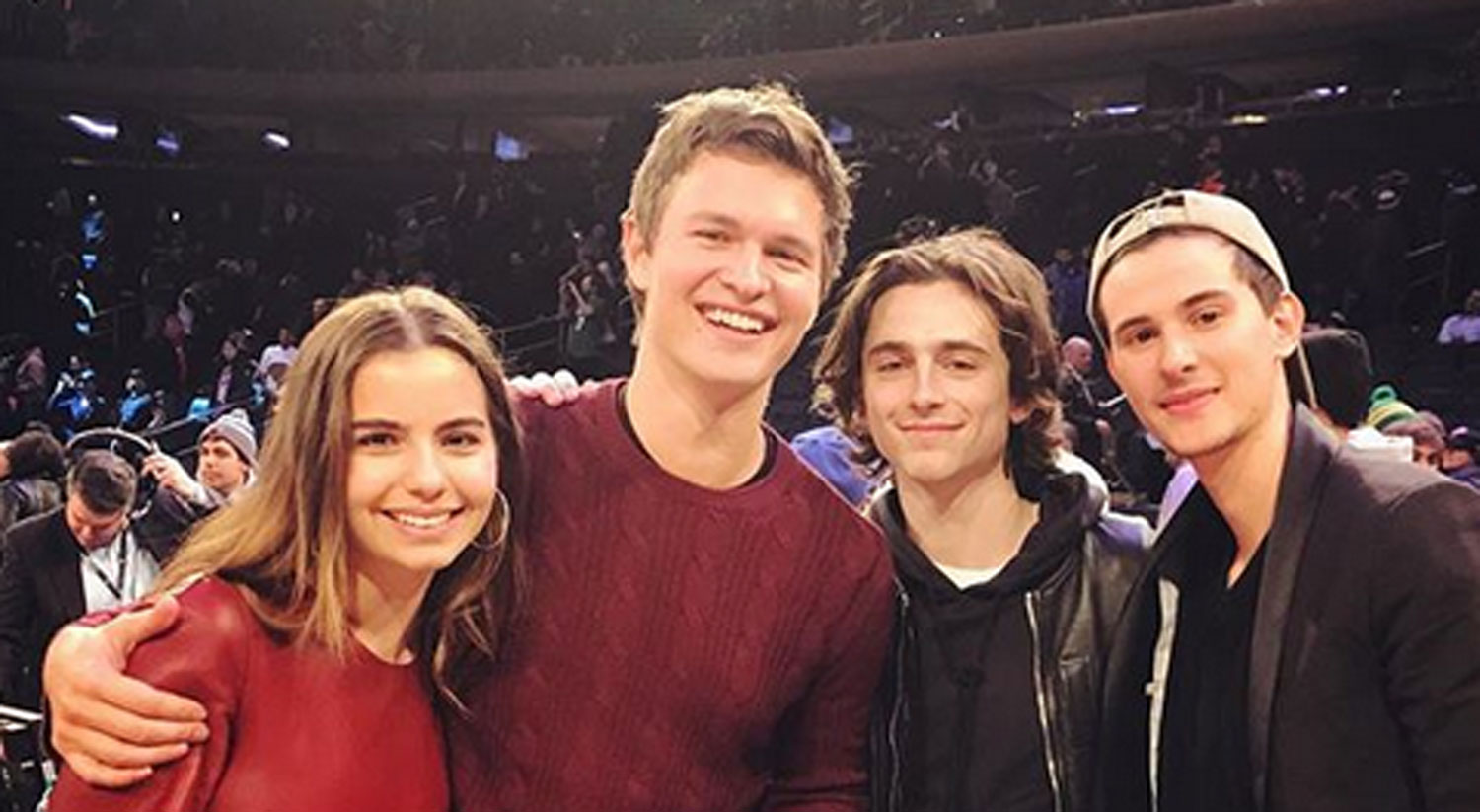 Ansel Elgort is ‘Living the Dream’ With High School BFF