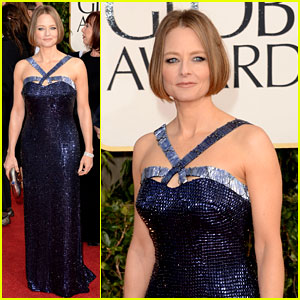 Jodie Foster - Golden Globes 2013 Red Carpet